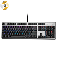 کیبورد مکانیکال گیمینگ کولر مستر CK351 RGB Brown Switch
