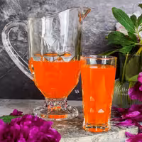 پارچ و لیوان بلوری ساخت چین شرکت مجستی مدل آکوا مارین بسته هفت عددی