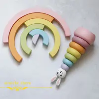 برج هوش و رنگین کمان چوبی