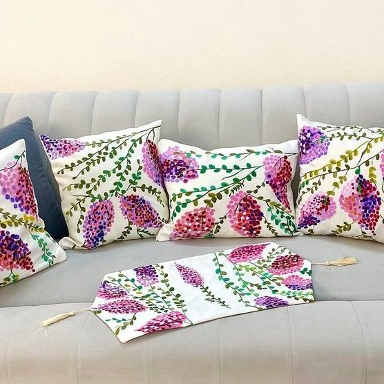 نقاشی روی کوسن 