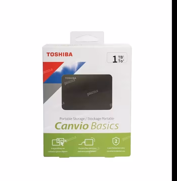 هارد اکسترنال 1 ترا توشیبا canvio basics