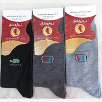 جوراب نانو عطری مردانه نخی  پک 8جفتی کیفیت عالی 