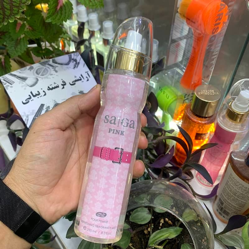 بادی اسپلش ساگا صورتی زنانه امپر مدل SAGA PINK حجم 250 میلی لیت