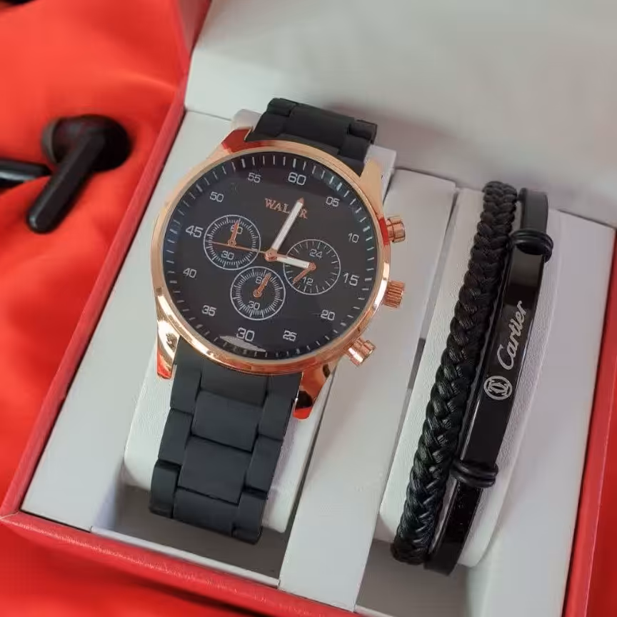 ساعت مچی مردانه والار بند رابر WALAR 