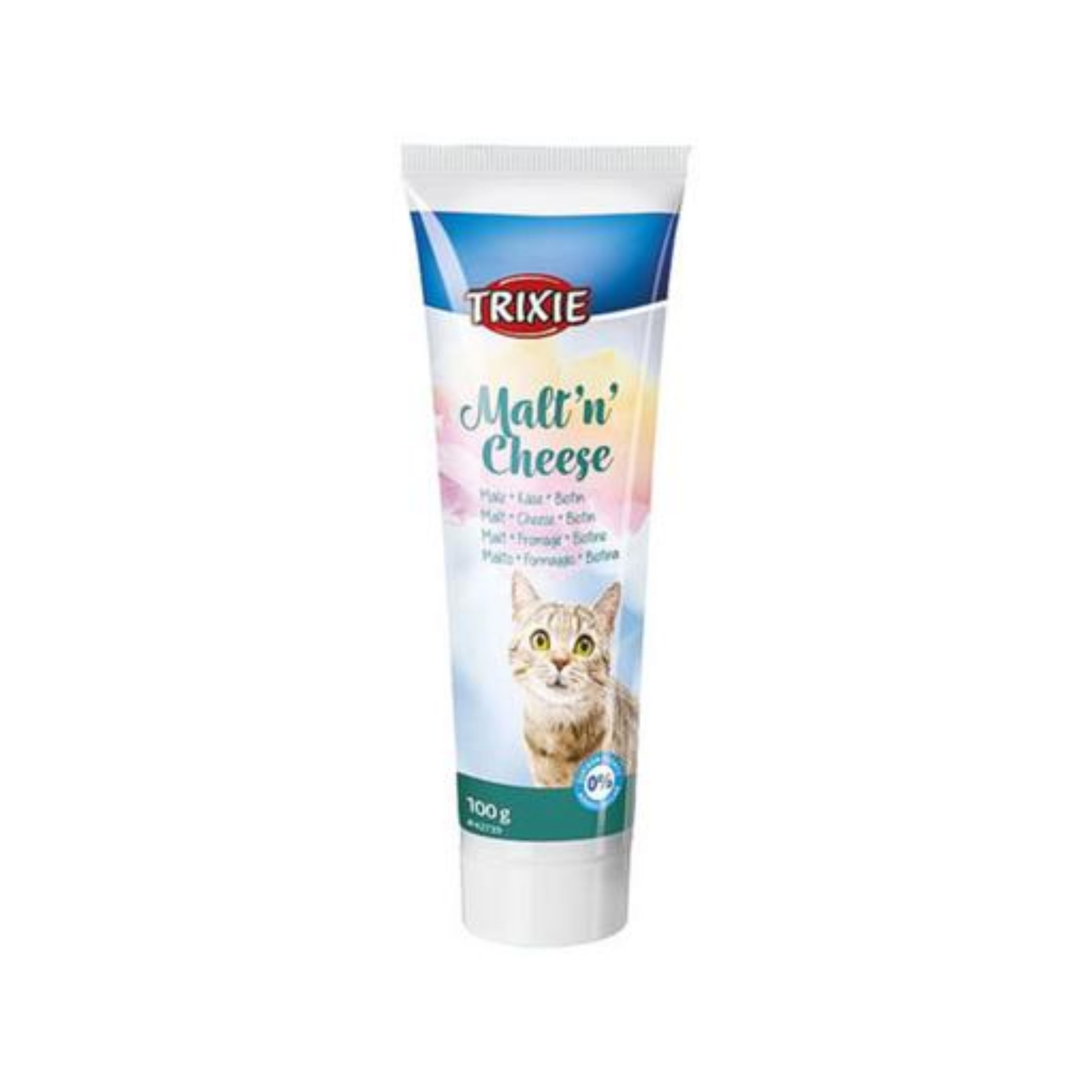 خمیر مالت گربه تریکسی مدل Malt n Cheese وزن 100 گرم KICHIPET
