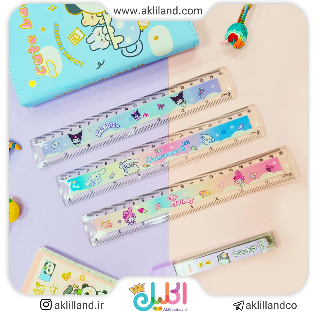 خط کش کرومی نشکن