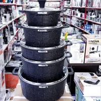 سرویس قابلمه 10پارچ وگاتی
کف تمام گرانیت
سایز بندی 32,28,24,20
تابه 28
