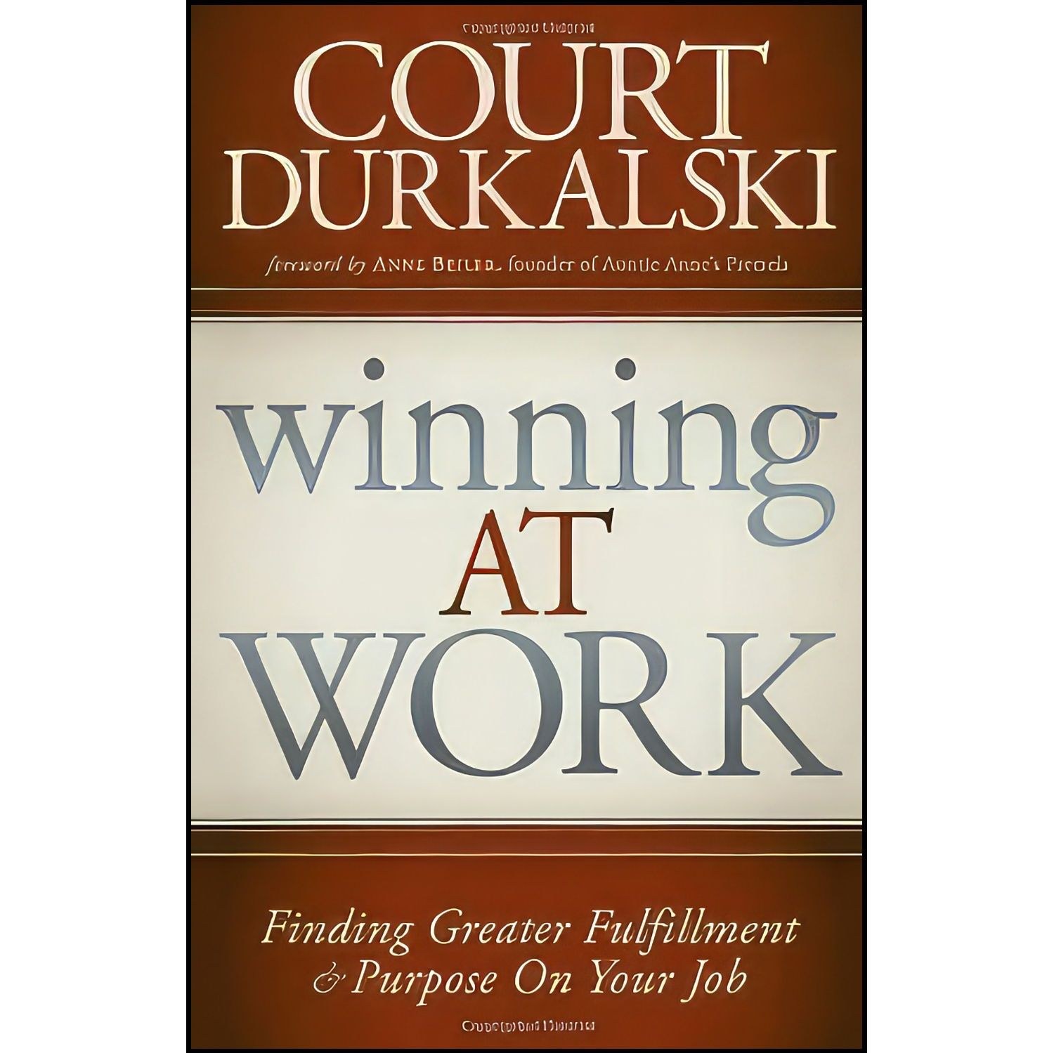 کتاب زبان اصلی Winning at Work اثر Court Durkalski