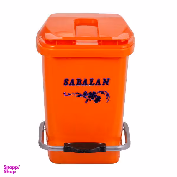 سطل زباله سبلان مدل پدالی کد 12Liter