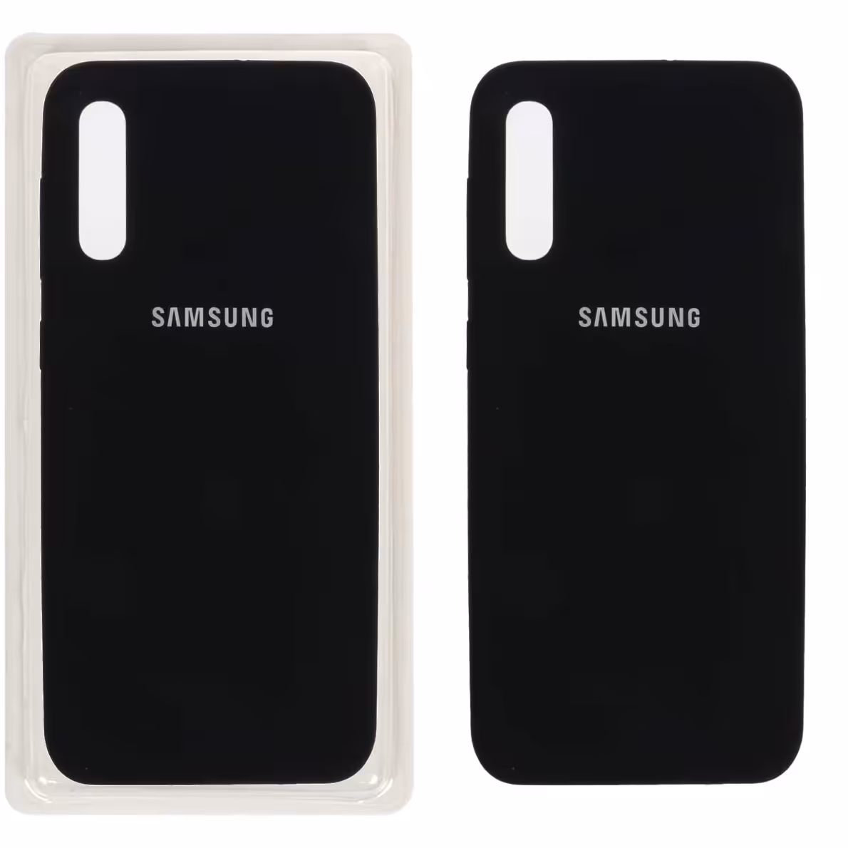 قاب-گارد موبایل سیلیکونی پاک کنی اورجینال Samsung A30S-A50-A50S - مشکی 