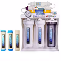 دستگاه تصفیه کننده آب آکوا مدل JW-09 به همراه فیلتر تصفیه آب مجموعه 3 عددی