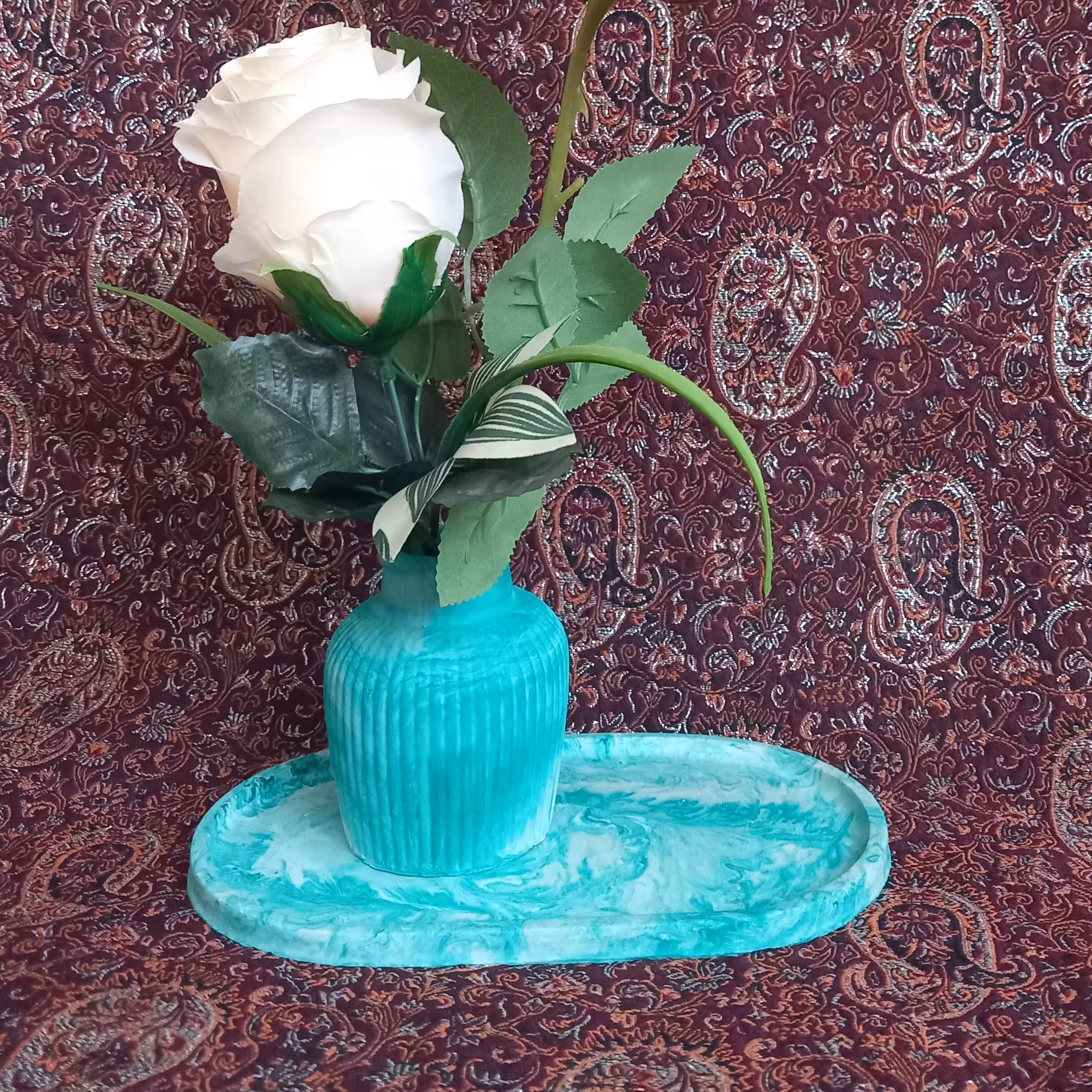 گلدان مراکشی شیار دار