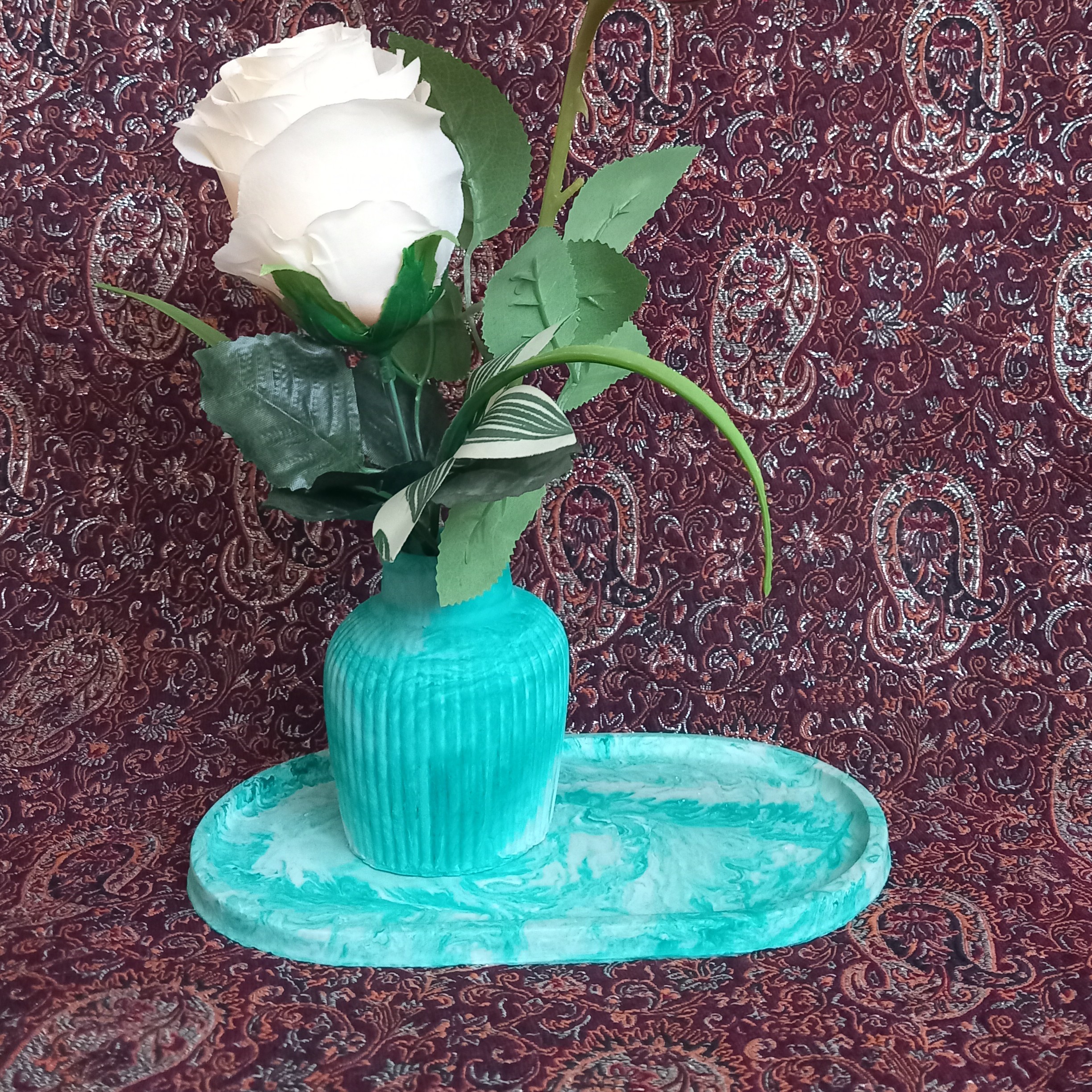 گلدان مراکشی شیار دار