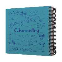دفتر فرمول شیمی shiny آبی 100 برگ  24×17 دات نوت