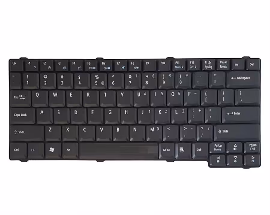 کیبورد لپ تاپ فوجیتسو Esprimo V5505-5535 مشکی