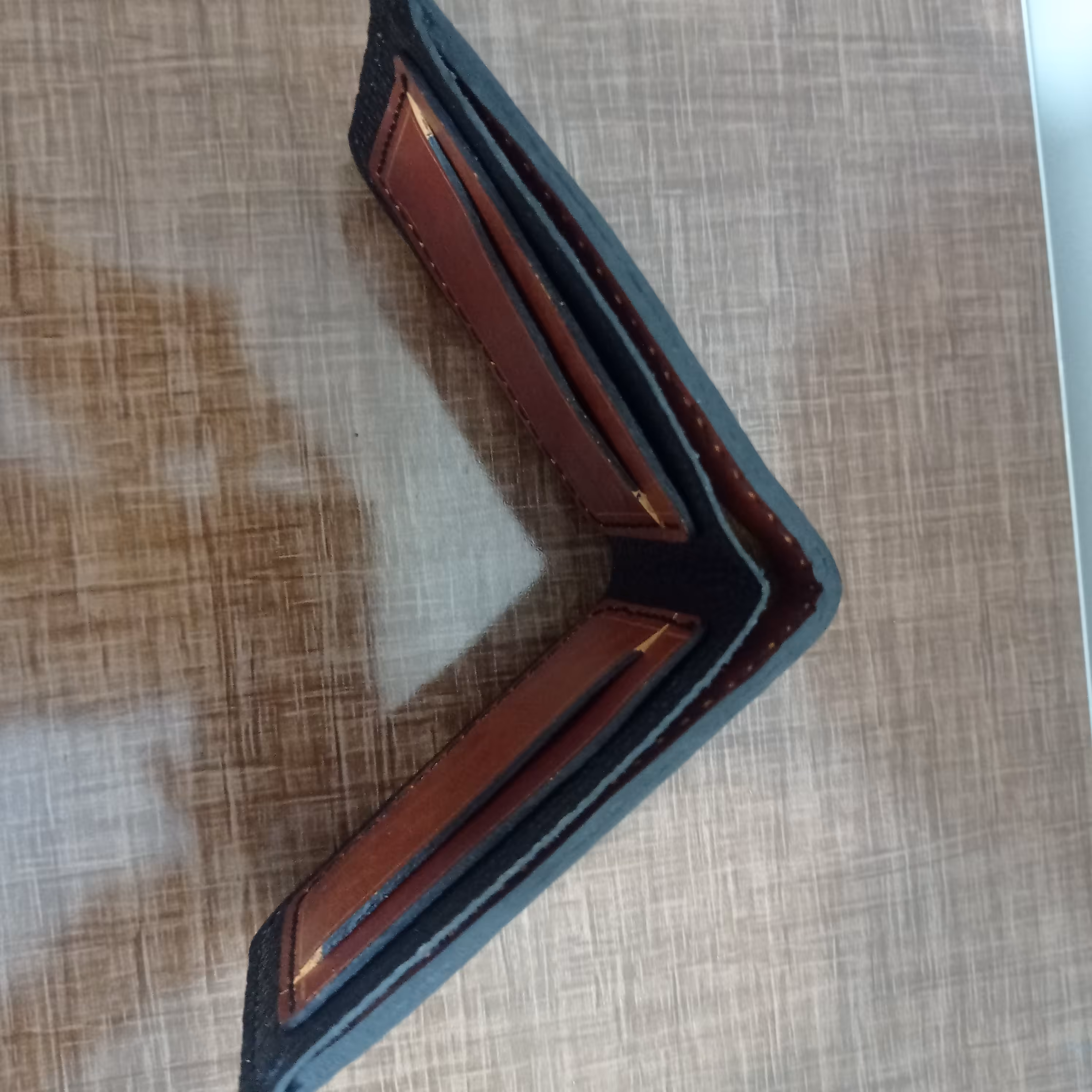 کیف پول چرم گاو دستدوز 