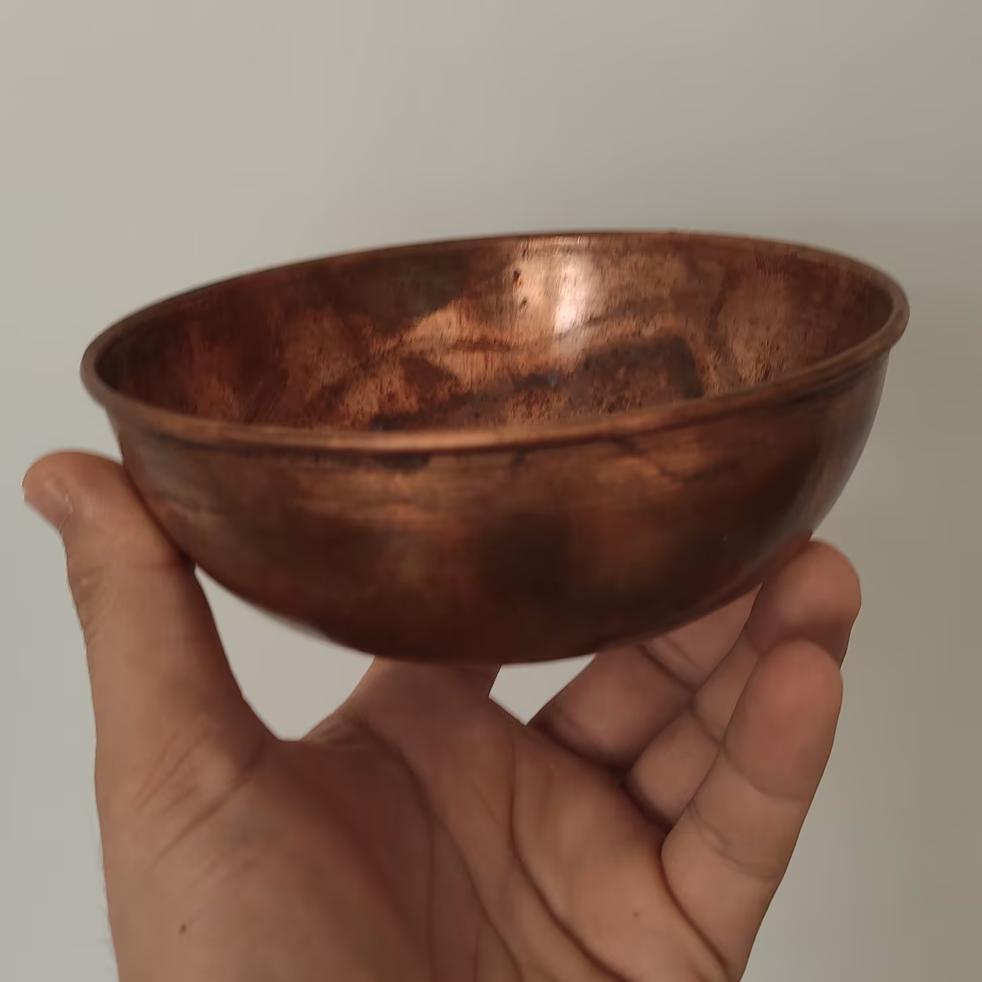 کاسه خام مسی برای شیره سایز متوسط 