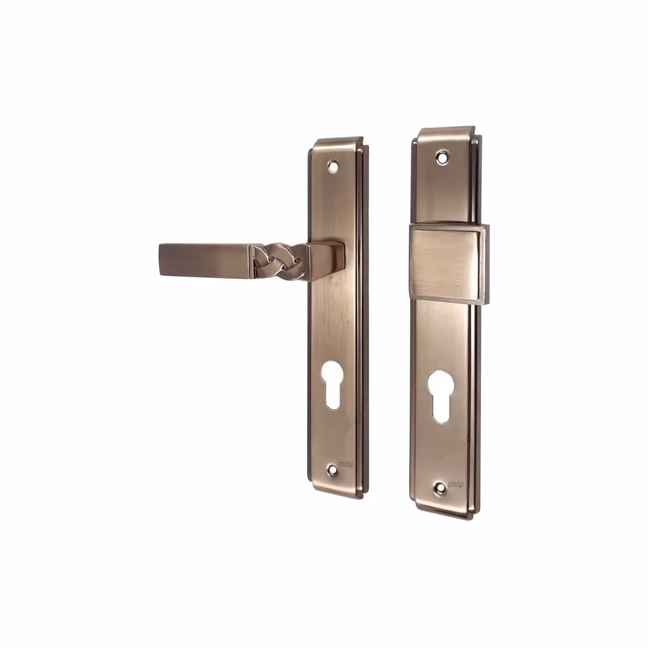 دستگیره پلاک آپارتمانی راست نسکافه ای نیکو مدل 9000