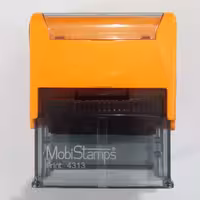 مهر  اتوماتیک مستطیل برند موبی استامپ مدل c4313