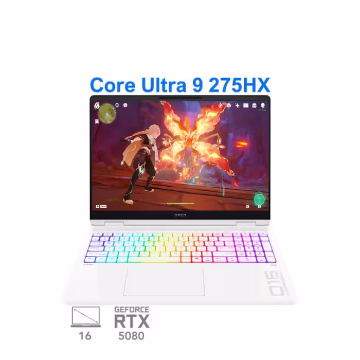 لپ تاپ گیمینگ اچ پی Omen Max 16 Core Ultra 9 32GB 1TB SSD 24GB RTX 5090