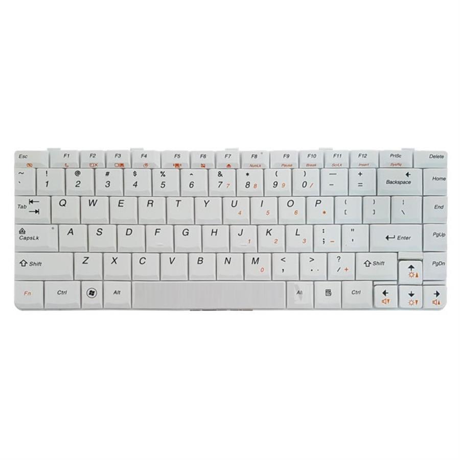کیبورد لپ تاپ لنوو مدل IdeaPad Y650 سفید
