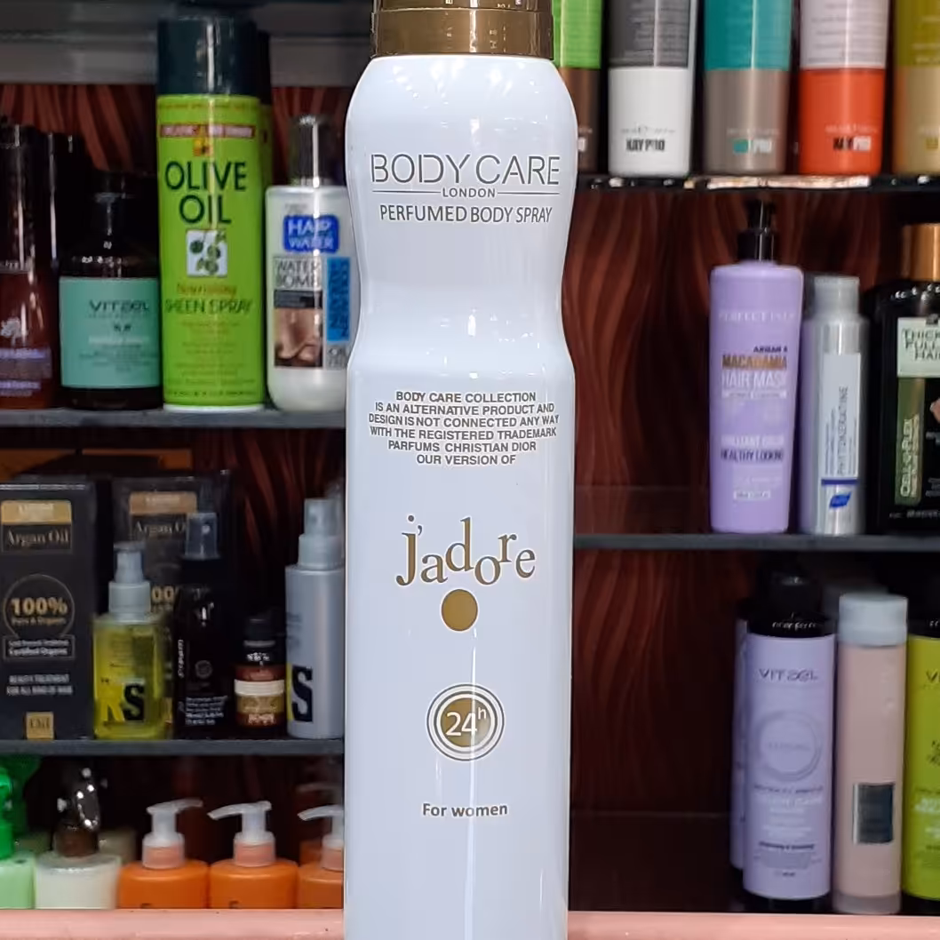 اسپری خوشبو کننده بدن زنانه بادی کر مدل جادور jador حجم 200 میل