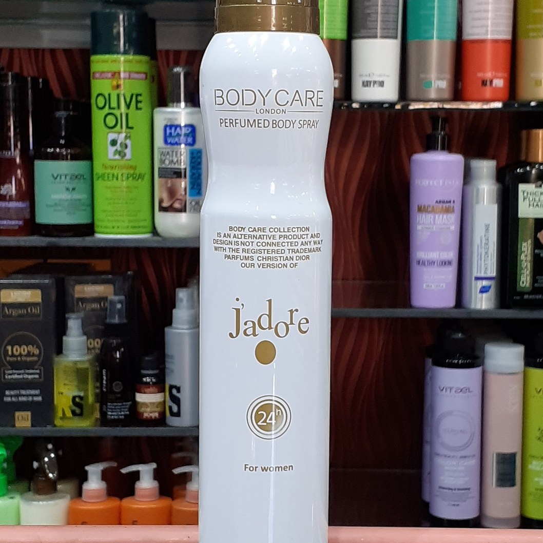 اسپری خوشبو کننده بدن زنانه بادی کر مدل جادور jador حجم 200 میل