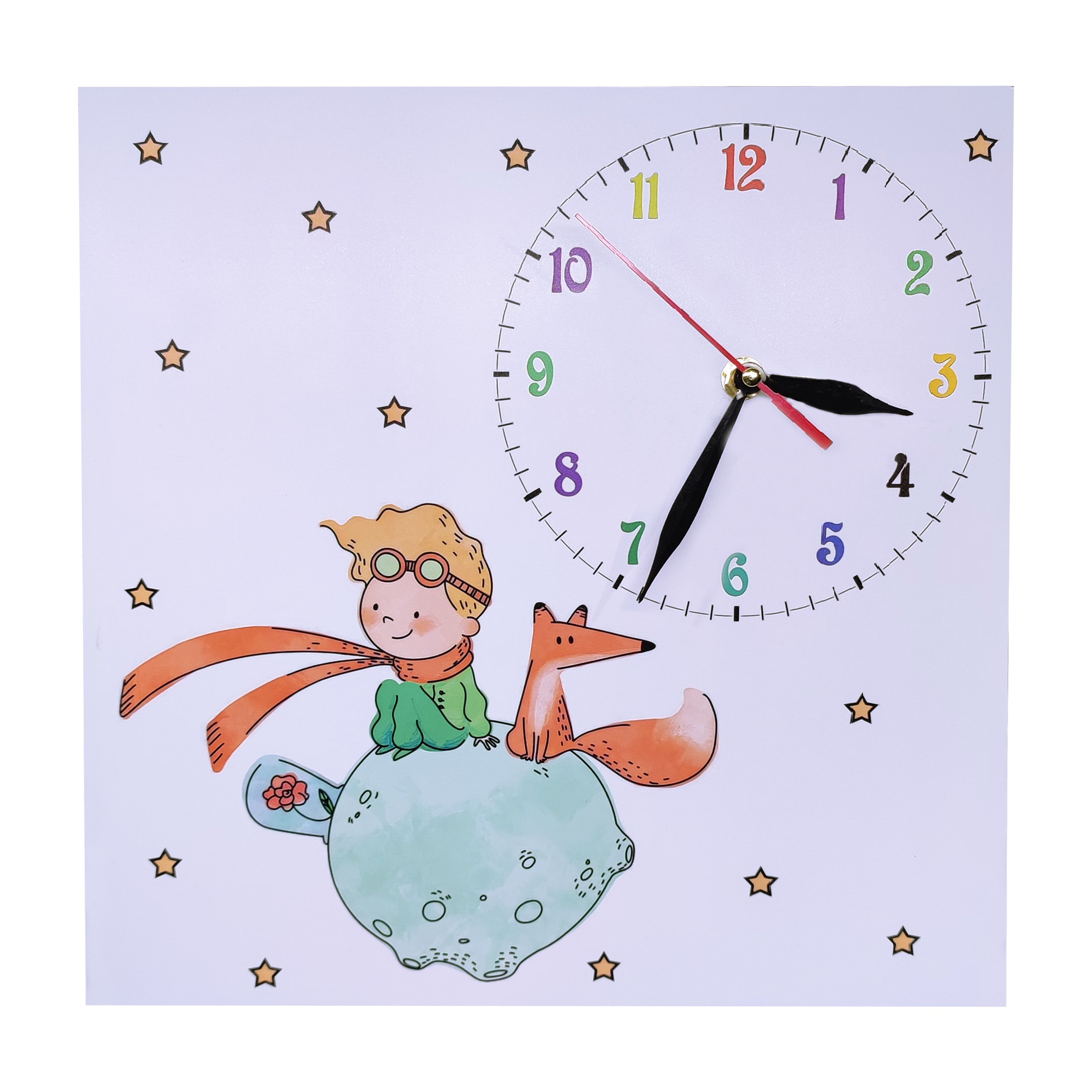 ساعت دیواری طرح شازده کوچولو 