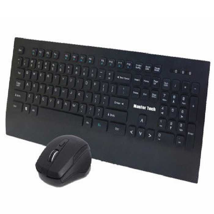 کیبورد و ماوس بی سیم مسترتک مدل MK8100