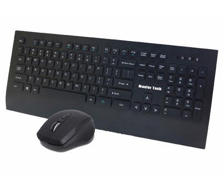 کیبورد و ماوس بی سیم مسترتک مدل MK8100