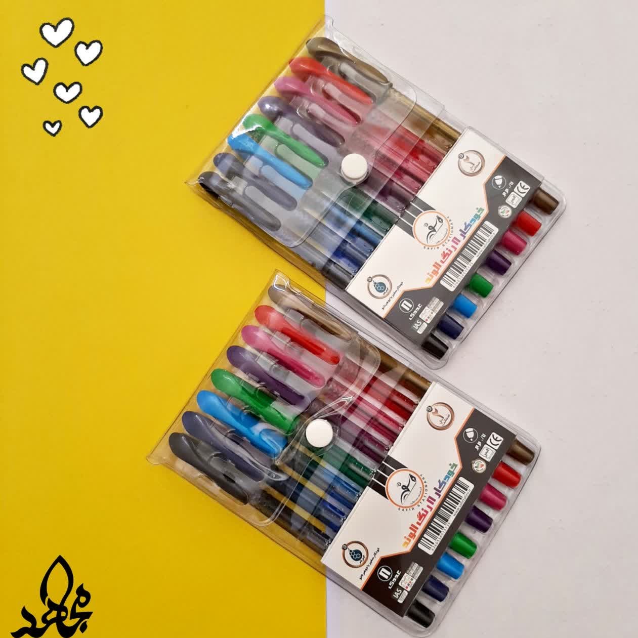 خودکار 8 رنگ سفیر