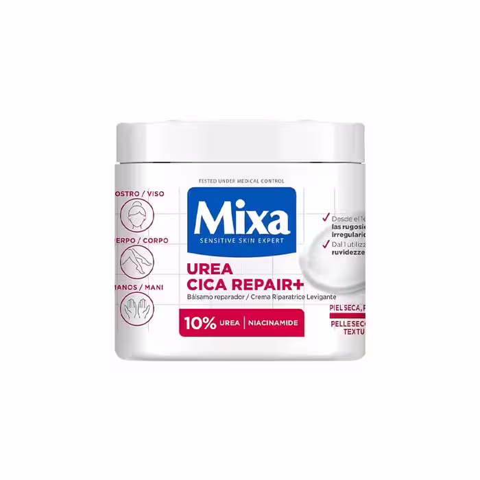 کرم اوره پوست‌ خشک میکسا Mixa Urea Cica Repair