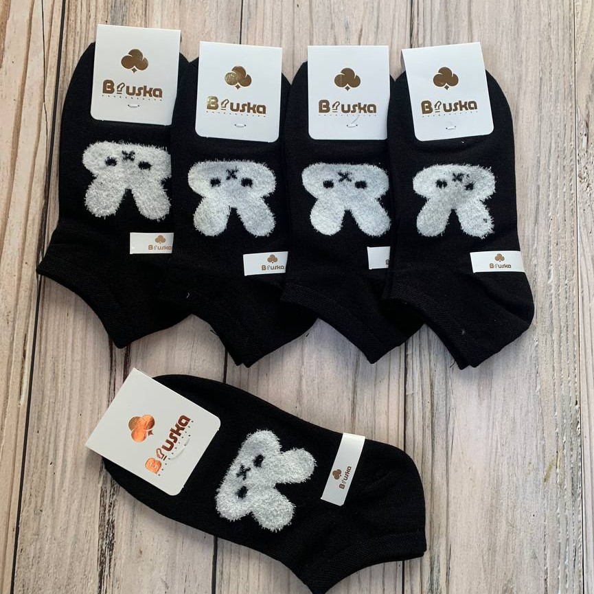 جوراب پنبه  مچی فانتزی 