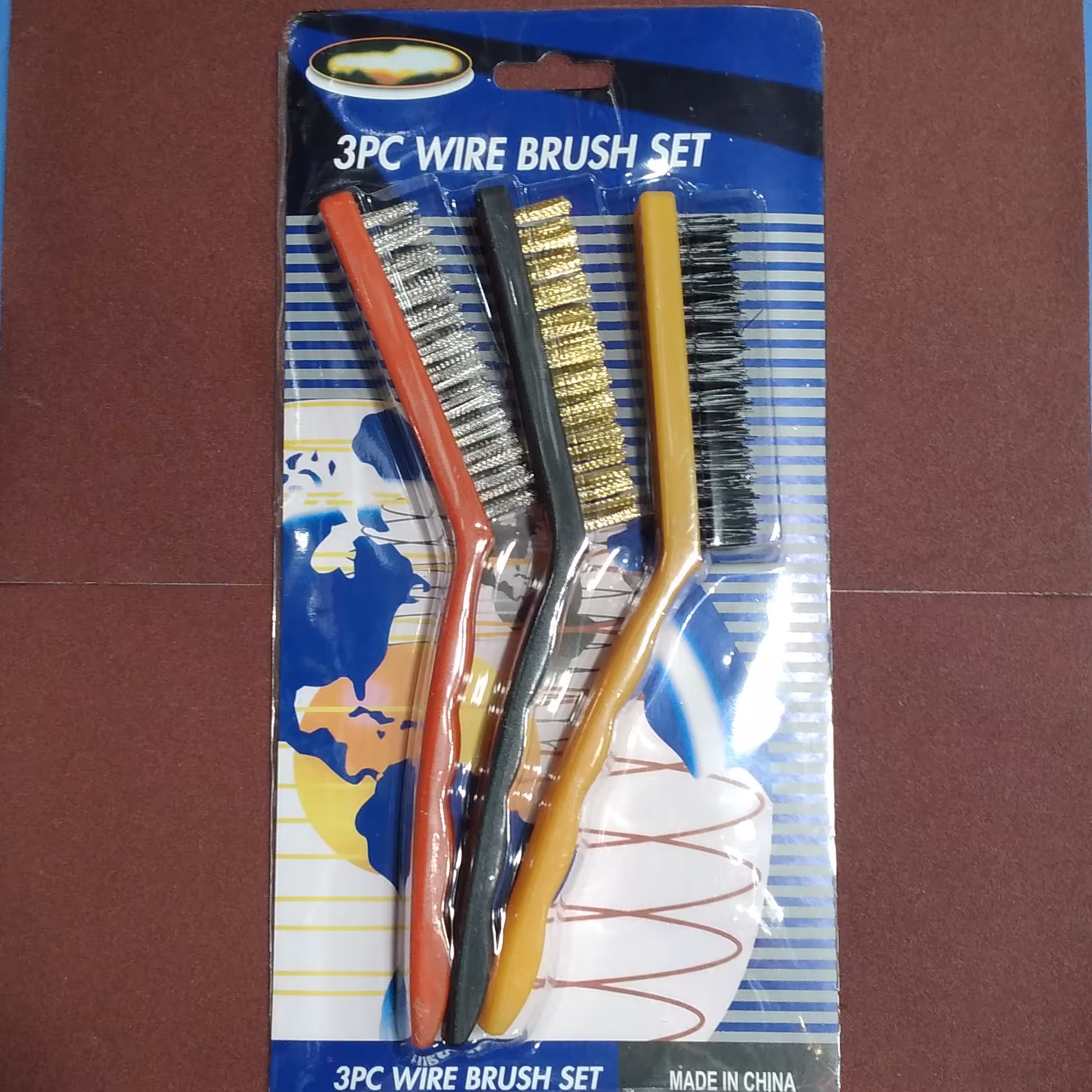 فرچه (برس) سیمی مسواکی-3 عددی