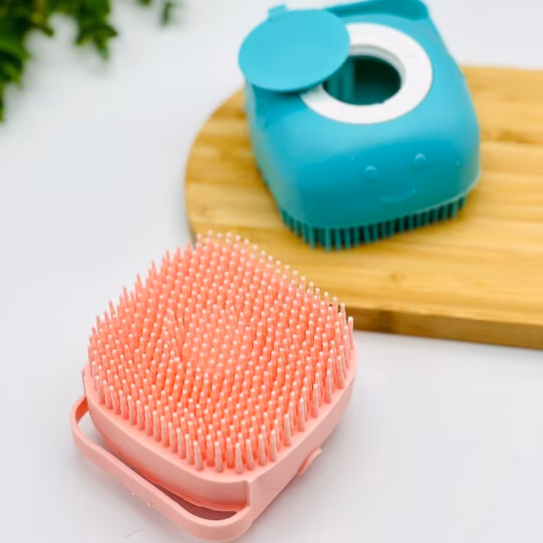 لیف سیلیکونی مخزن دار،رنگبندی کامل،جایگزین مناسب لیف حمام سنتی،کاملا بهداشتی ودرجه یک