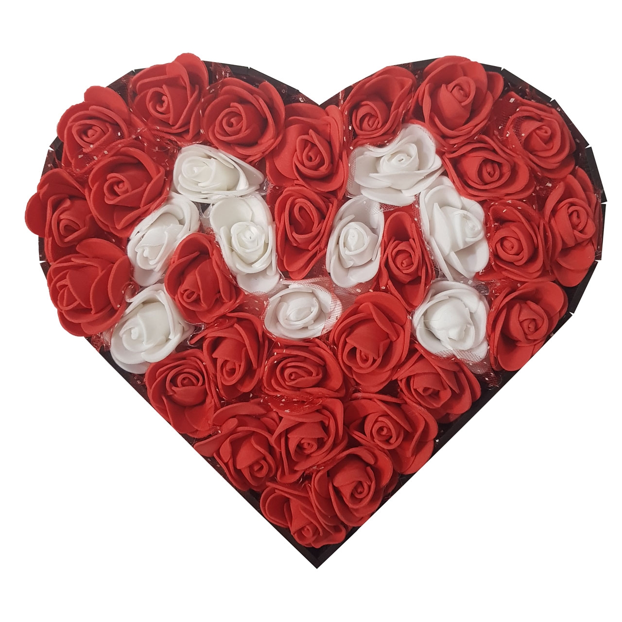 جعبه گل مدل Heart-M کد 2679