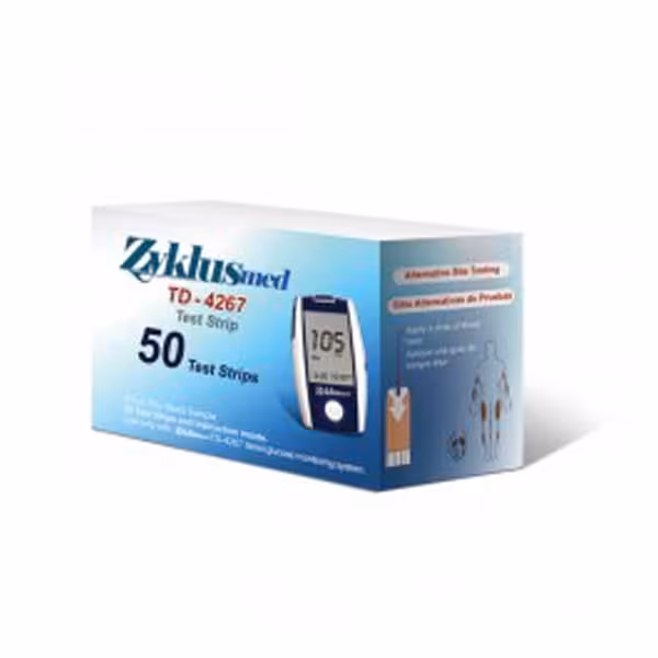 نوار تست قند خون زیکلاس مد ZYKLUSMED