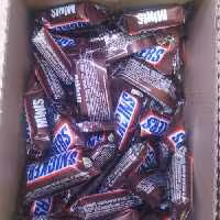 مینی اسنیکرز فله ای بسته های نیم کیلویی