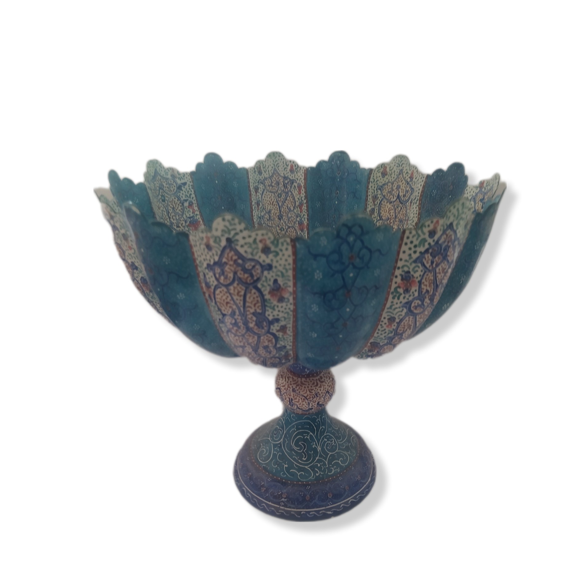 میوه خوری میناکاری سایز بزرگ 