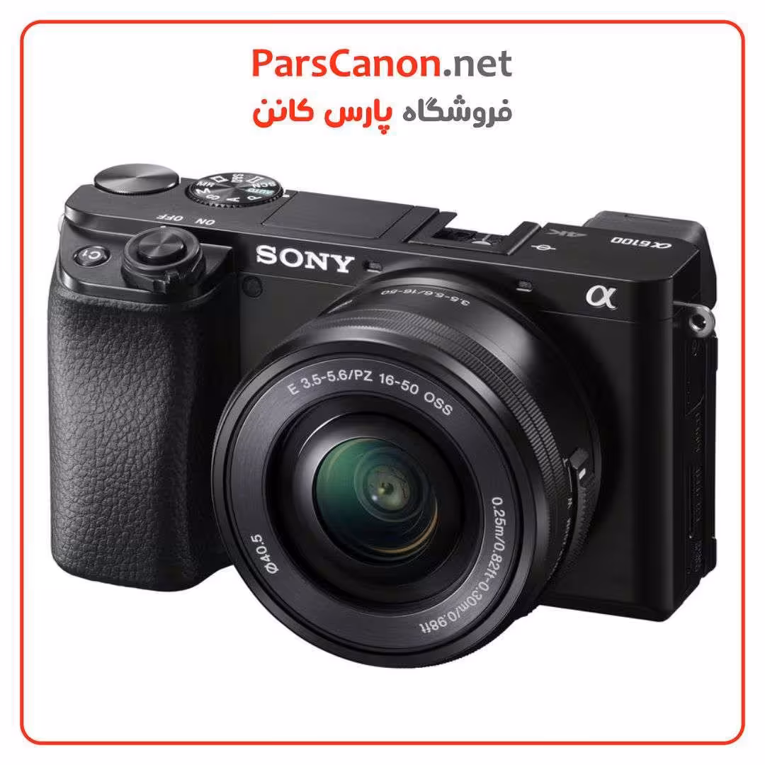 دوربین عکاسی سونی Sony Alpha a6100 Mirrorless with 16-50mm Lens