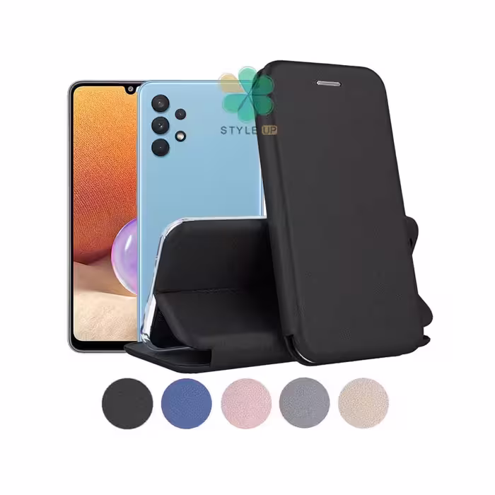 کیف کلاسوری چرمی گوشی سامسونگ Samsung Galaxy A32 4G