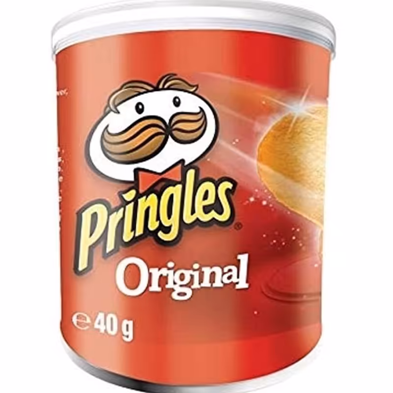 چیپس پرینگلز قرمز اورجینال 40 گرمی
