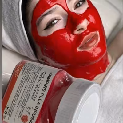ماسک پودری هیدروژلی ومپایر دکتر اسکین300 گرمی