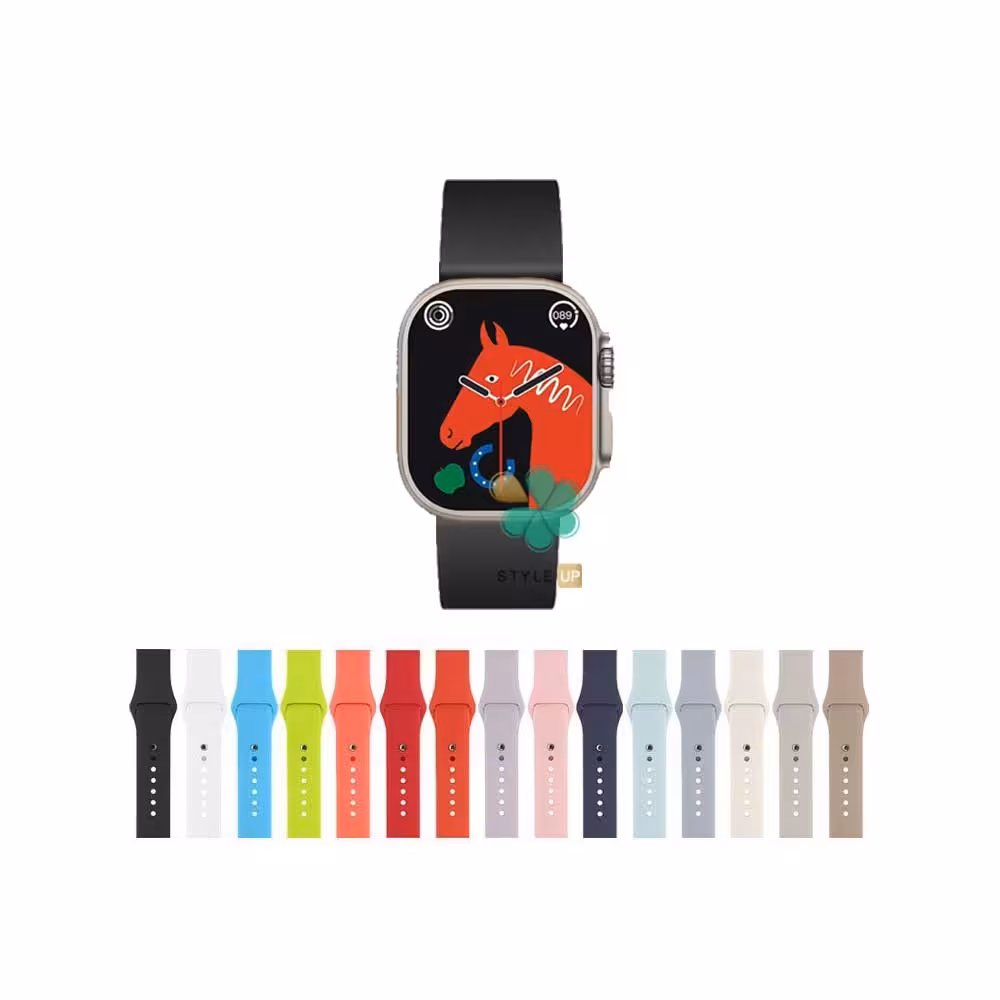 بند ساعت سیلیکونی مناسب T900 Ultra