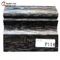 قرنیز ام دی اف روکش مشکی کد p114