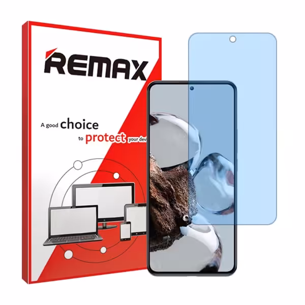 گلس شیائومی 12T Pro مدل هیدروژلی آنتی بلو برند ریمکس کد S