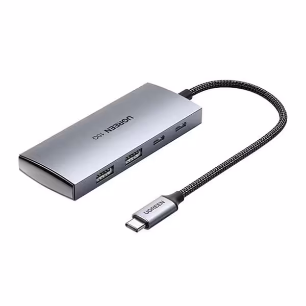 هاب 4 پورت یوگرین USB-C To 2*USB-A   2*USB-C مدل CM480 کد 30758