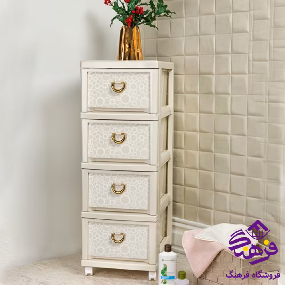 دراور چهار طبقه سایز 3 لیمون