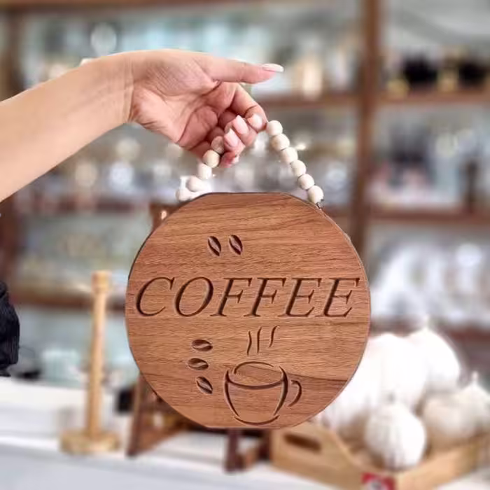 تابلو نشانگر چوبی مهره دار