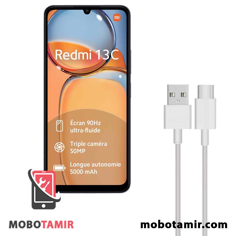 قیمت کابل اصلی شیائومی ردمی Redmi 13C - موبولند